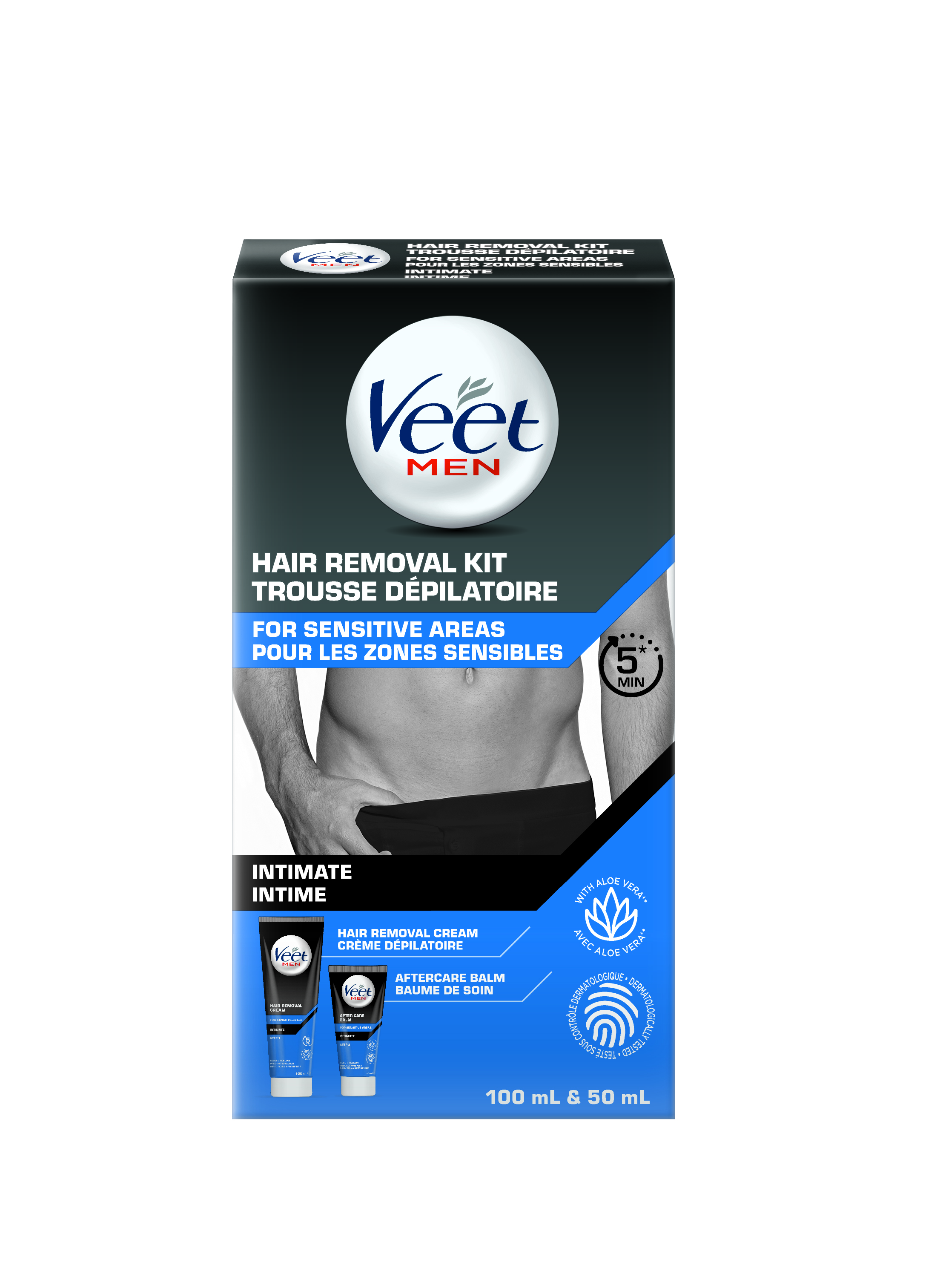 Veet Intimate Hair Removal Kit  Men Canada  Aftercare Balm